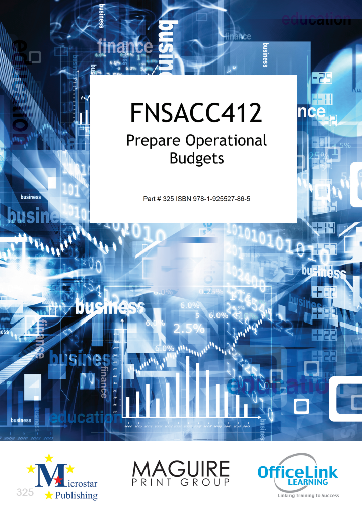 FNSACC412 Prepare Operational Budgets